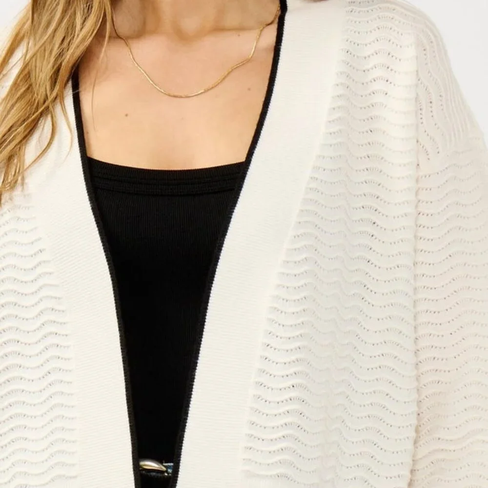Open Front Cardigan - Picture 2 of 3
